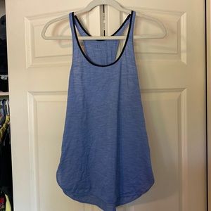 Blue lululemon tank top. Size 6